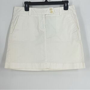 VINEYARD VINES WOMEN’s White Mini Skirt Sz 8